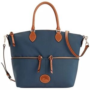 Nylon Large Pocket Satchel